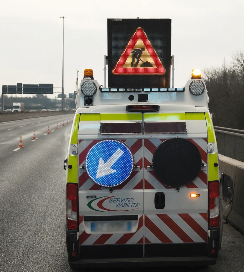 Mobile VMS for events emergencies and public safety