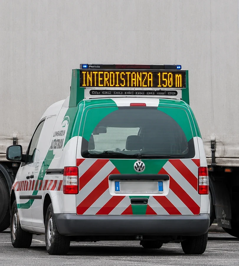 Vehicle mounted LED message bar
