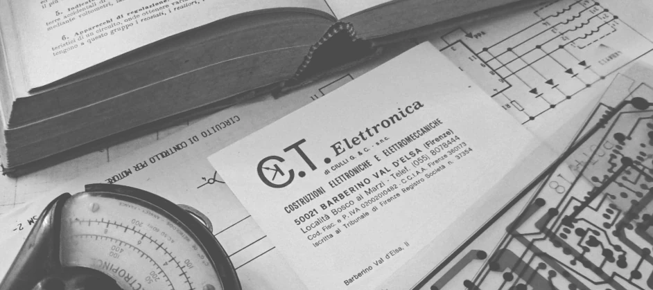 Facade with the CT Elettronica logo