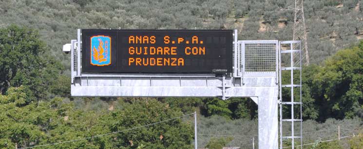 Pannello a messaggio variabile itinere
