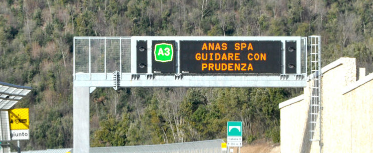 Pannello a messaggio variabile svincoli